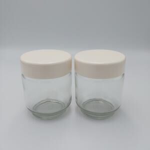 2 Euro‎ Cuisine Yogurt Maker YM80/YM100 Replacement Screw Top Glass Jar